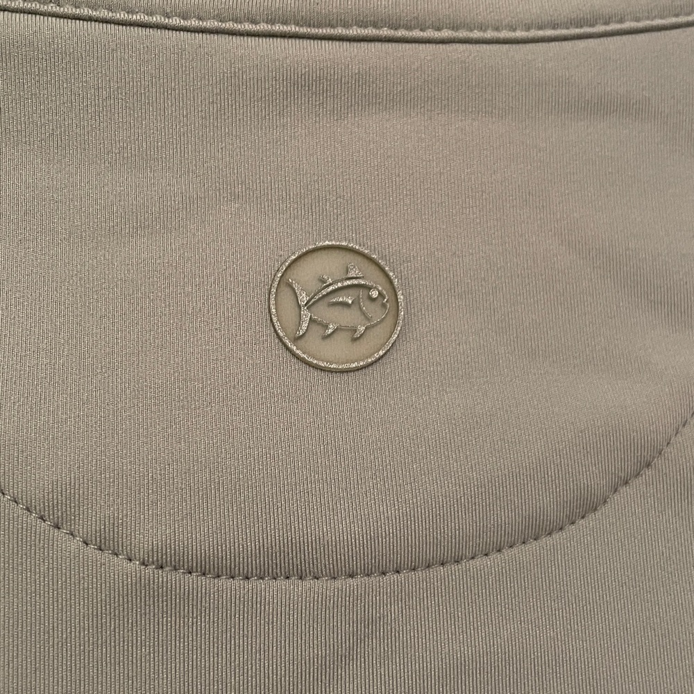 Like New Southern Tide JOSETTE Full Zip Jacket Light Gray Pockets Medium - Picture 5 of 14